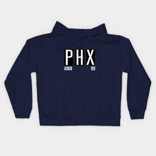 PHX - Phoenix Arizona Airport Code Souvenir or Gift Shirt Kids Hoodie